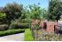 Parkdale - paving, brick fence and formal planting